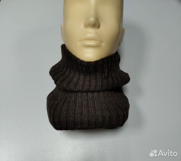 Снуд-труба вязаный утеплённый