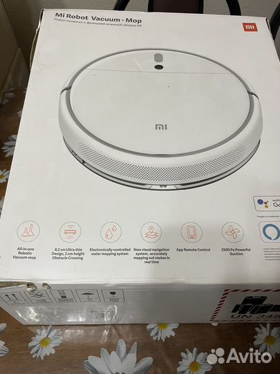 Робот пылесос xiaomi mi robot vacuum mop