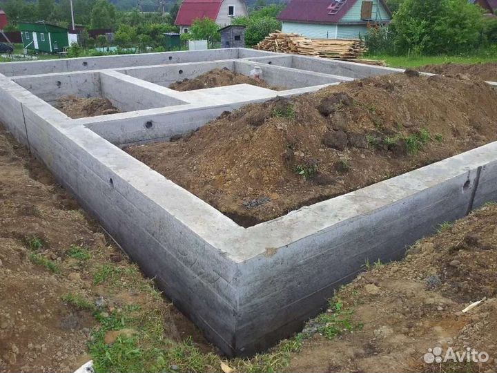 Бетонные работы под ключ