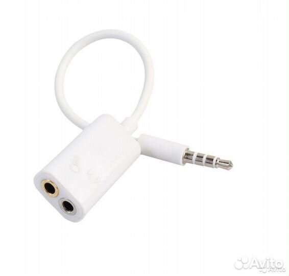 Разветвитель аудио на микрофон и наушники