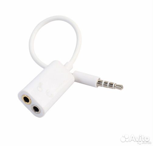 Разветвитель аудио на микрофон и наушники