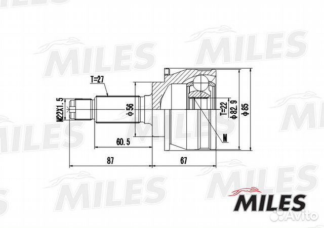 Шрус subaru forester I-II/impreza I/legacy I-II 1