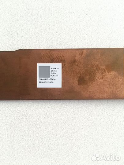 Радиатор Dell для ssd m2 для Alienware m15 R1