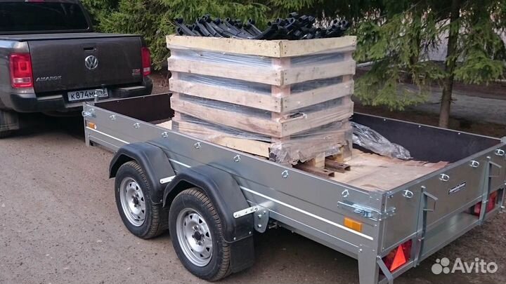 Прицеп сст 7132-10-Ш (2-ух осн. ) (без тента и ду