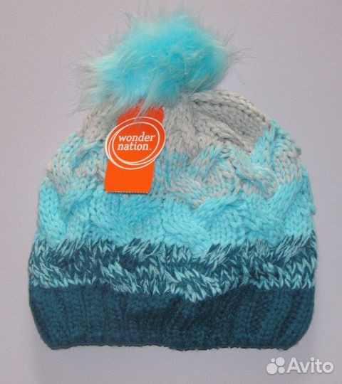 Шапка на флисе 5-8 лет три цвета Канада, Новая