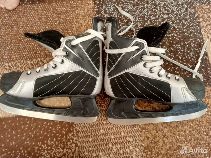 Коньки хоккейные 38 рр для мальчика подростка