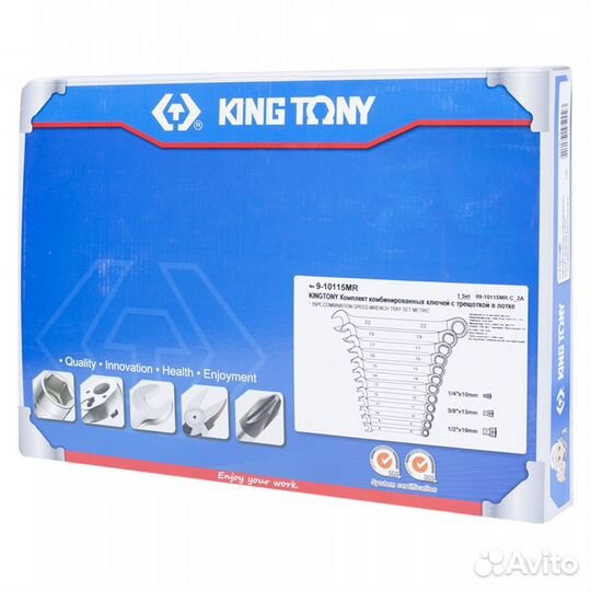 Набор 15 предметов king tony 9-10115MR