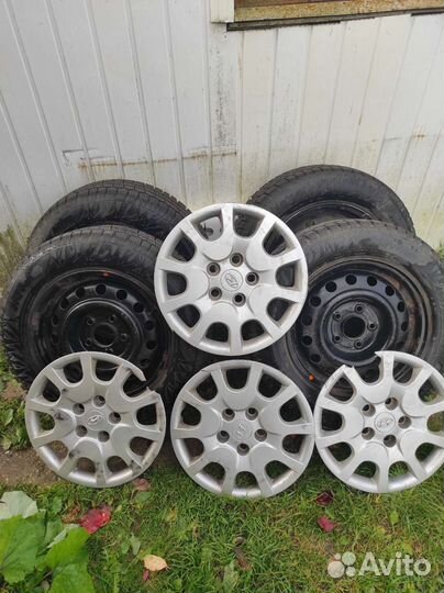 Зимние колеса r15 в сборе