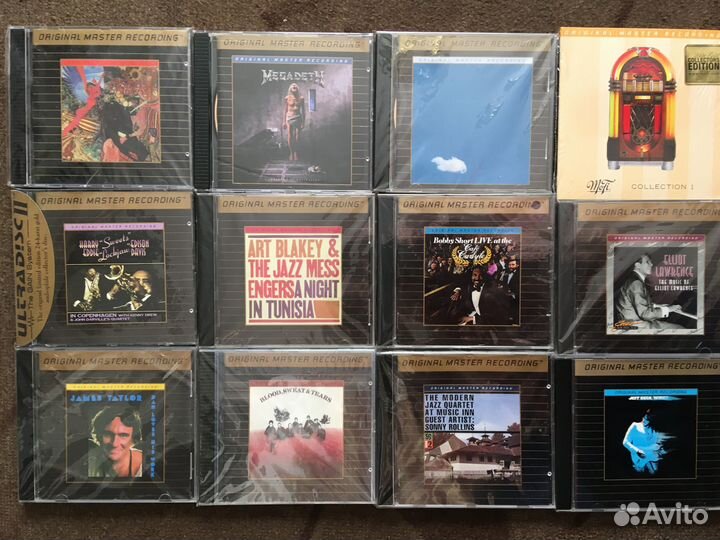 Gold (золотые диски) CD, xrcd, Ultra HD CD, DXD CD