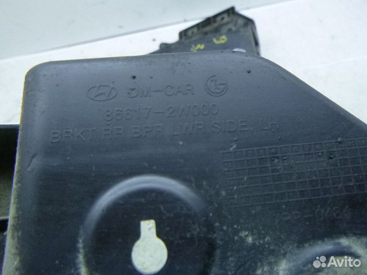 Кронштейн заднего бампера hyundai santa FE 2012