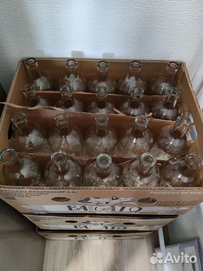 Бутыль стеклянная 1 литр