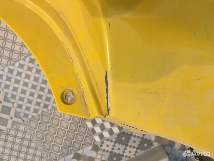 Бампер задний на Honda Jazz/Fit 2007 (GD1) sport