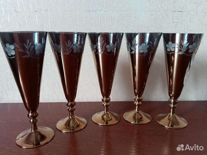 Фужеры СССР. Хрусталь