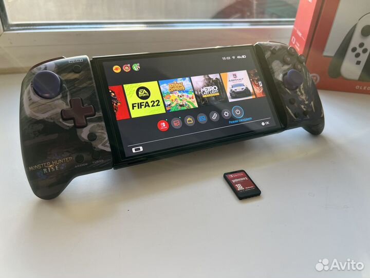 Nintendo switch oled с играми
