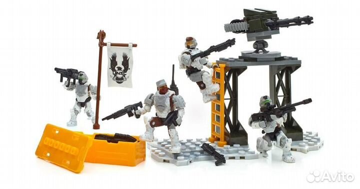 Mega Bloks Halo unsc Victor Squad - конструктор