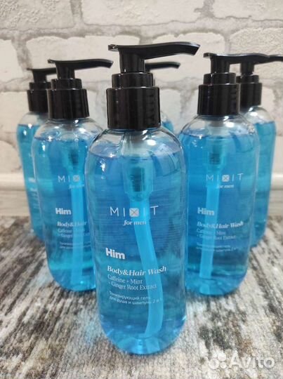 Mixit Гель для душа и шампунь 2в1 для мужчин