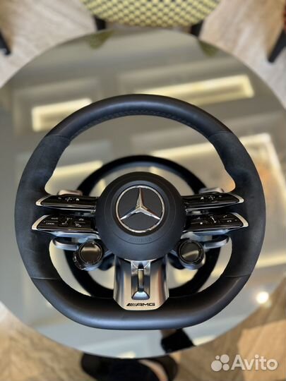 Руль Mercedes AMG Unit (крутилки)