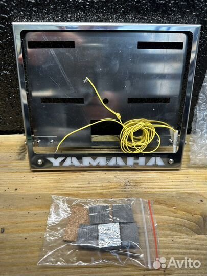 Рамка для номера мотоцикла Yamaha 190х145мм