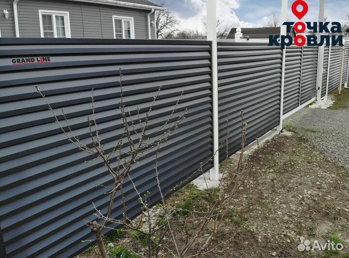 Забор жалюзи