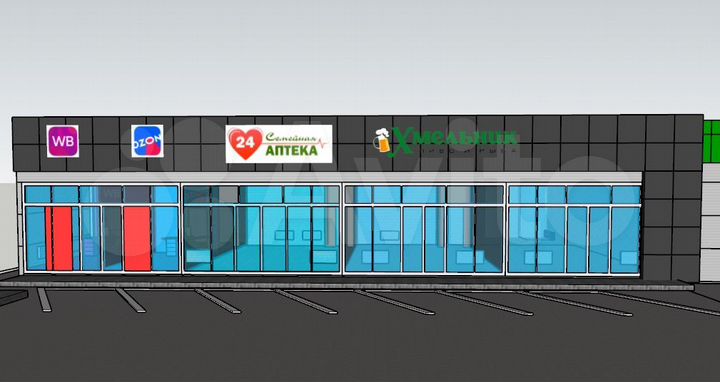 Торговая площадь, 64 м²