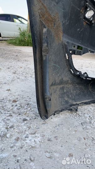 Бампер передний opel astra j с омывателями рест