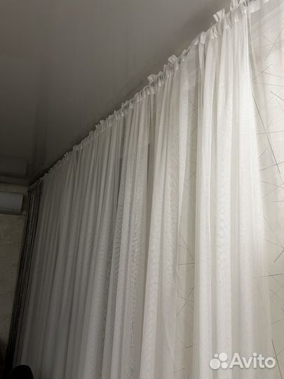 Тюль + гардина