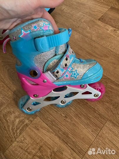 Роликовые коньки раздвижные