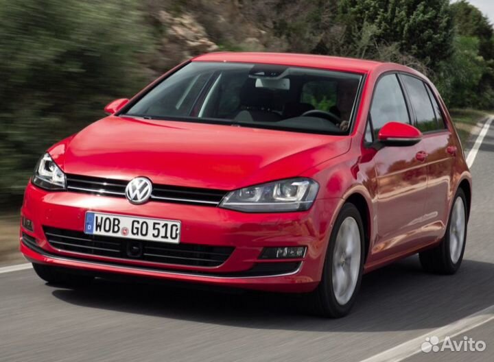 Стекло фары Golf 7