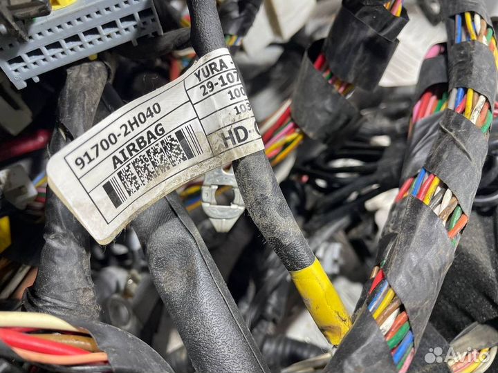 Проводка салона Hyundai Elantra HD