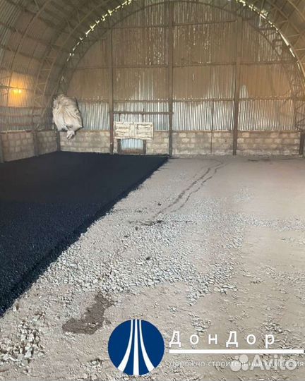 Асфальтирование ангаров под ключ