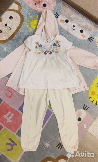 Вещи пакетом на девочку 98