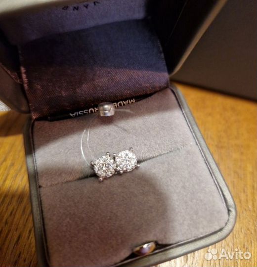 Серьги с бриллиантами