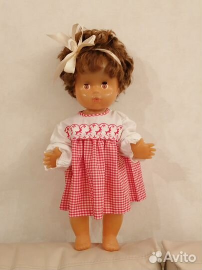 Кукла СССР Наташа флиртуша 58 см