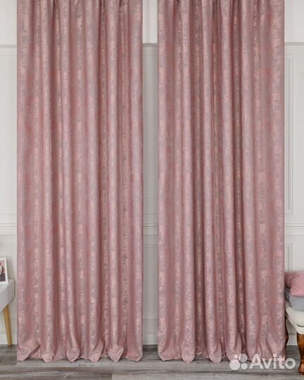 Мраморные шторы Зарина орхидея