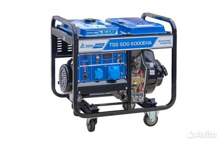 Дизель генератор TSS SDG 6000EHA (6,5кВт)