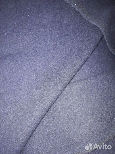 Отрез драпа СССР темно-синий цвет