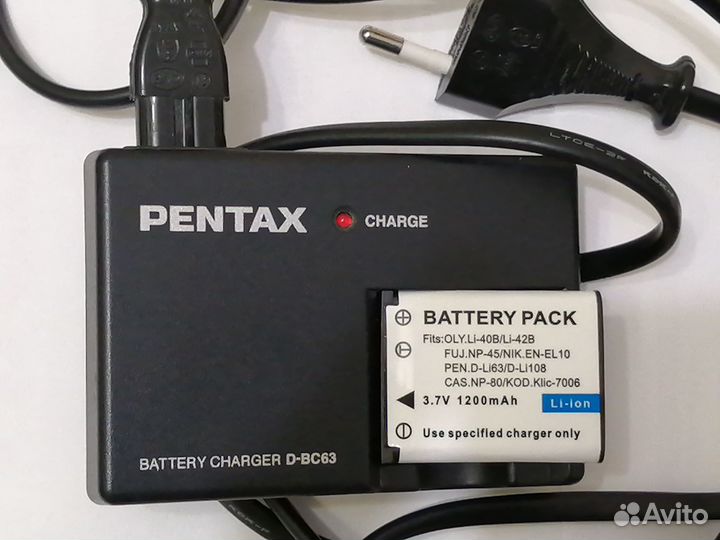 Аккумуляторная батарея и зарядка для фотокамер