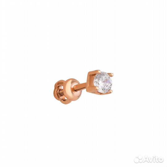 Серьги золотые