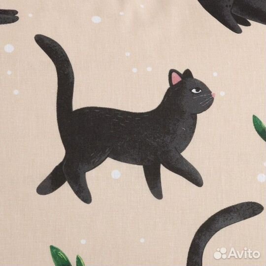 Постельное бельё Этель 1,5 сп 'Little cat', 143х21