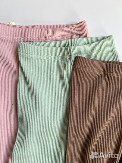 Лосины для девочки в рубчик 98 104 110