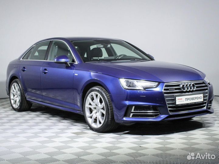 Audi A4 2.0 AMT, 2016, 93 500 км