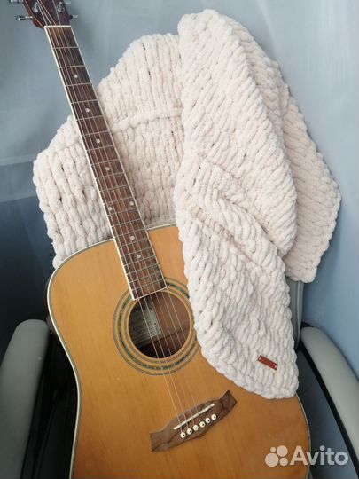 Плед детский вязаный ручная работа