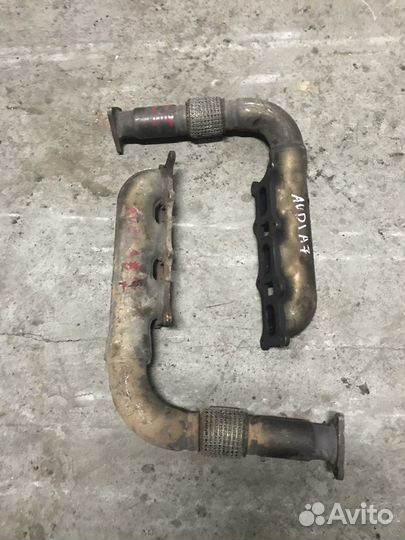 Коллектор выпускной левый (Audi A7)