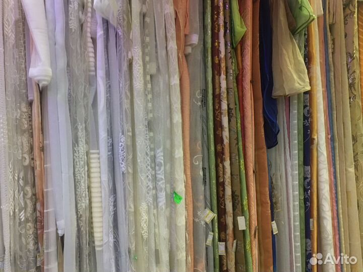 Шторы комнатные/кухонные, тюль