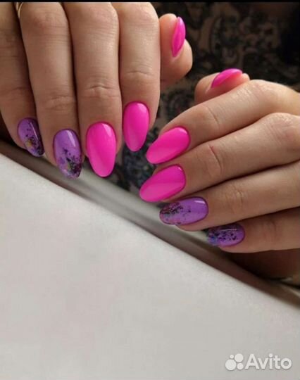 Маникюр, гель лак, укрепление, коррекция ногтей