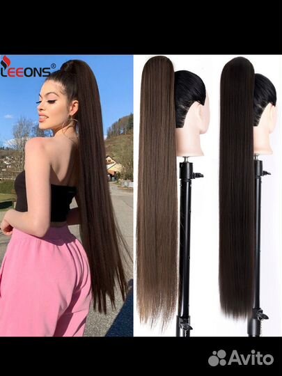 Хвост на резинке/шиньон