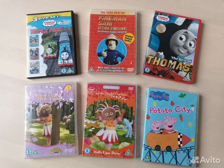 Dvd диски мультфильмы