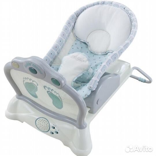 Шезлонг - тренажер ног малышей «Толкай и играй»