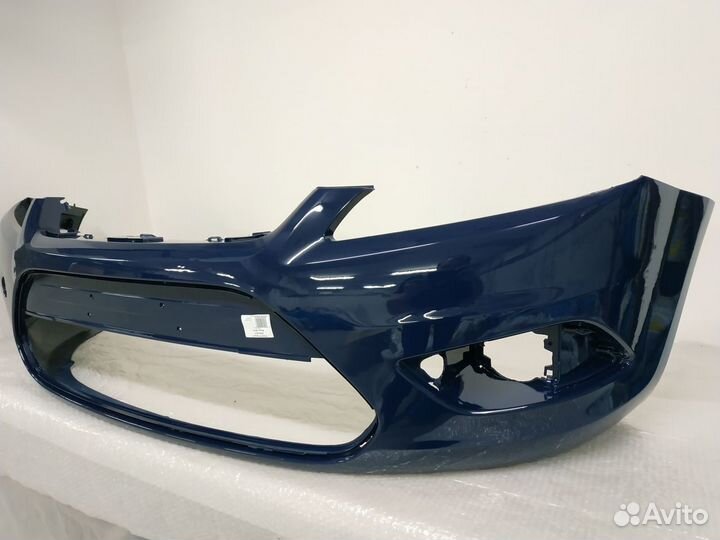 Ford Focus 2 Бампер передний Синий Форд Фокус