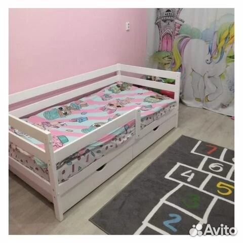 Ящики выкатные для детской кровати
